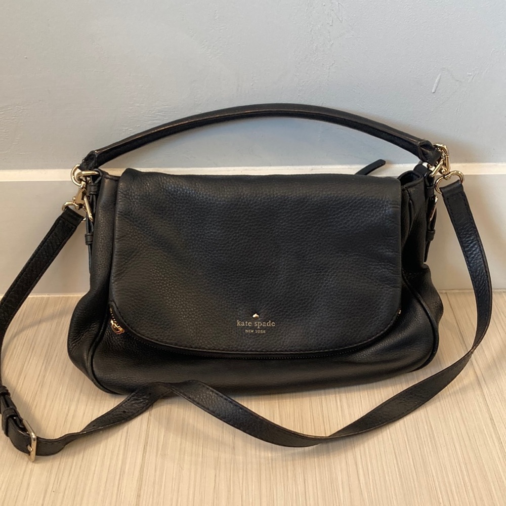Black Kate Spade Crossbody Purse